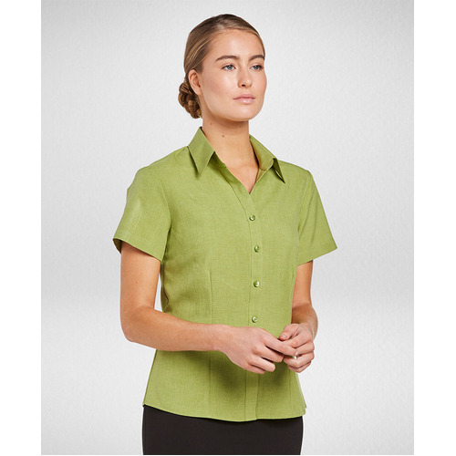 WORKWEAR, SAFETY & CORPORATE CLOTHING SPECIALISTS - Climate Smart Semi Fit Short Sleeve Ladies Shirt