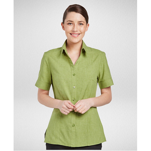 WORKWEAR, SAFETY & CORPORATE CLOTHING SPECIALISTS Climate Smart Easy Fit Short Sleeve Ladies Shirt
