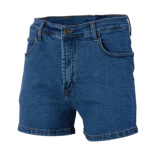 WORKWEAR, SAFETY & CORPORATE CLOTHING SPECIALISTS - Denim Stretch Shorts