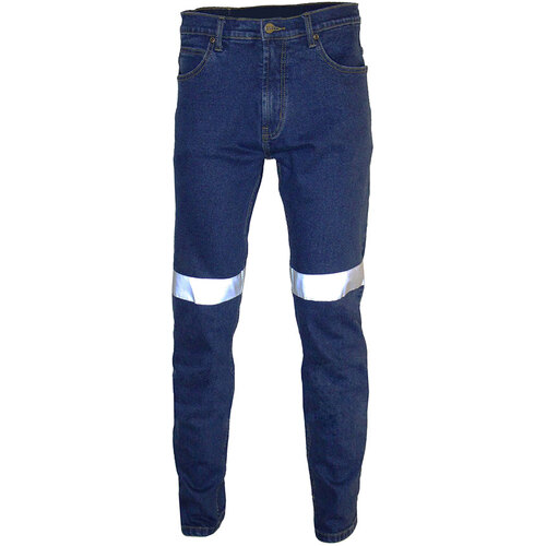 WORKWEAR, SAFETY & CORPORATE CLOTHING SPECIALISTS - Slim-lex Taped Stretch Jeans