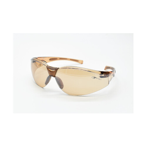 WORKWEAR, SAFETY & CORPORATE CLOTHING SPECIALISTS TERMINATOR Light Brown Frame, Light Brown I/O Lens