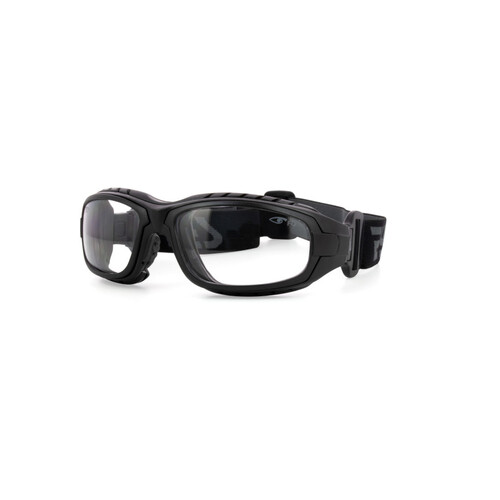 WORKWEAR, SAFETY & CORPORATE CLOTHING SPECIALISTS ODDIE Matt Black Frame, Clear Anti-Fog Lens