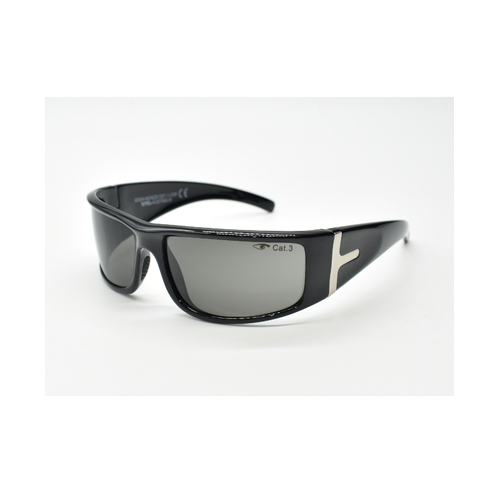 WORKWEAR, SAFETY & CORPORATE CLOTHING SPECIALISTS - ALLURE Shiny Black Frame, Grey Lens