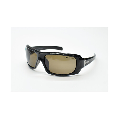 WORKWEAR, SAFETY & CORPORATE CLOTHING SPECIALISTS HOTROD Sapphire Black Frame, Polarised Brown FS Lens