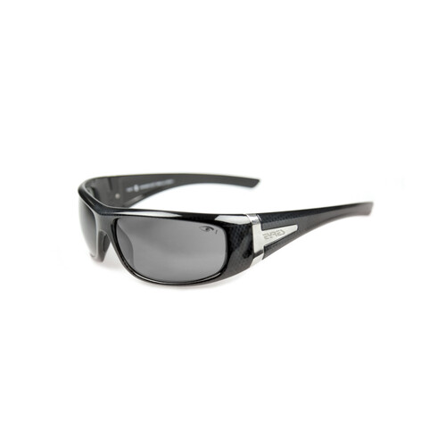 WORKWEAR, SAFETY & CORPORATE CLOTHING SPECIALISTS SPACE Shiny Black Frame, Grey FS Lens