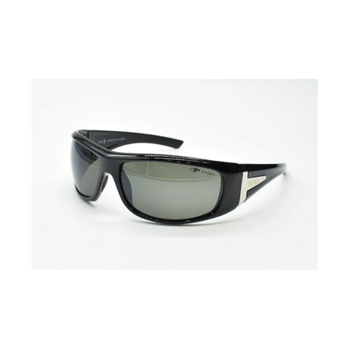 WORKWEAR, SAFETY & CORPORATE CLOTHING SPECIALISTS SPACE Crystal Black Snake Frame, Polarised Grey FS Lens
