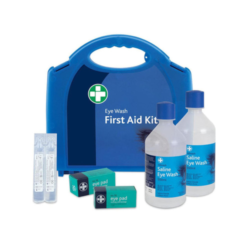 WORKWEAR, SAFETY & CORPORATE CLOTHING SPECIALISTS EMERGENCY EYEWASH KIT, PLASTIC PORTABLE