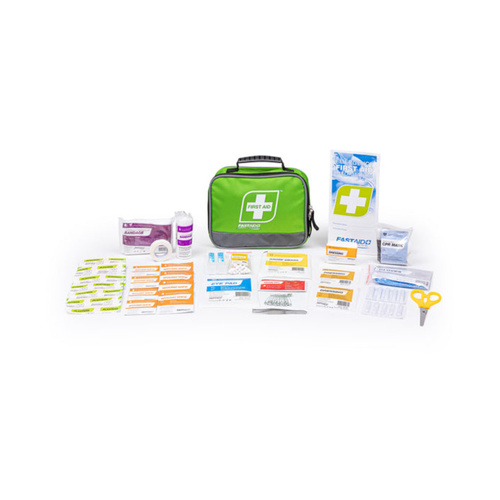 WORKWEAR, SAFETY & CORPORATE CLOTHING SPECIALISTS FIRST AID KIT, FAMILY, SOFT PACK - 10 PACK