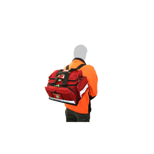WORKWEAR, SAFETY & CORPORATE CLOTHING SPECIALISTS - FIRST AID SOFT PACK, R4, RED, 520 (W) X 280 (H) X 330 (D) MM