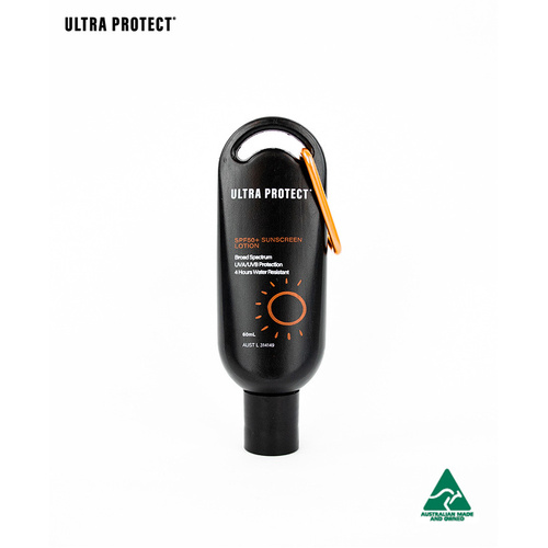 WORKWEAR, SAFETY & CORPORATE CLOTHING SPECIALISTS Ultra Protect SPF50+ Sunscreen 60ml Clip-On