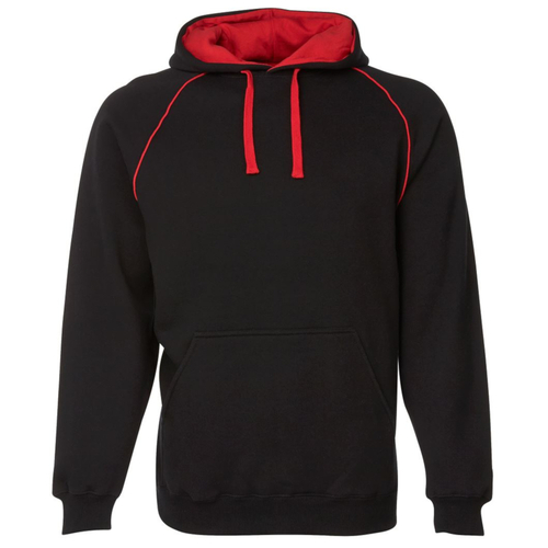 WORKWEAR, SAFETY & CORPORATE CLOTHING SPECIALISTS JB's CONTRAST FLEECY HOODIE