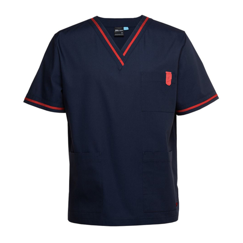 WORKWEAR, SAFETY & CORPORATE CLOTHING SPECIALISTS JB's Wear Contrast Scrubs Top