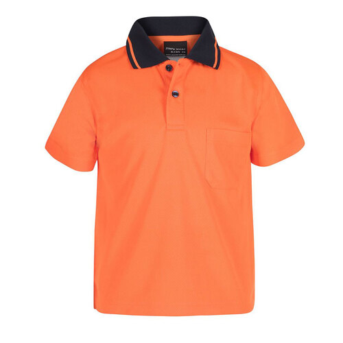 WORKWEAR, SAFETY & CORPORATE CLOTHING SPECIALISTS JB's KIDS 4602 NON CUFF TRAD POLO