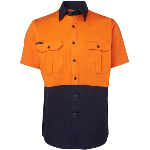 WORKWEAR, SAFETY & CORPORATE CLOTHING SPECIALISTS JB's HI VIS S/S 190G SHIRT
