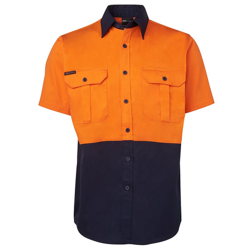 WORKWEAR, SAFETY & CORPORATE CLOTHING SPECIALISTS - JB's HI VIS S/S 150G SHIRT