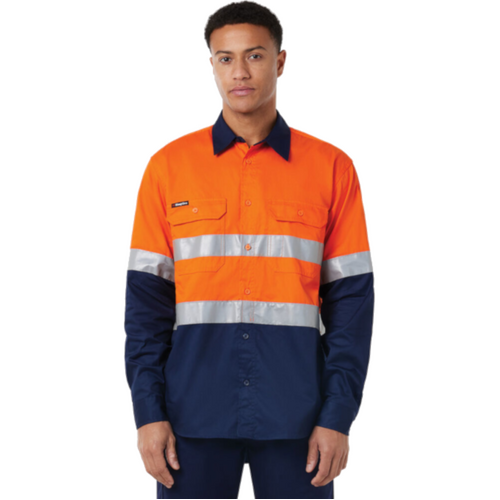 WORKWEAR, SAFETY & CORPORATE CLOTHING SPECIALISTS - Originals Vented Drill Shirt Taped