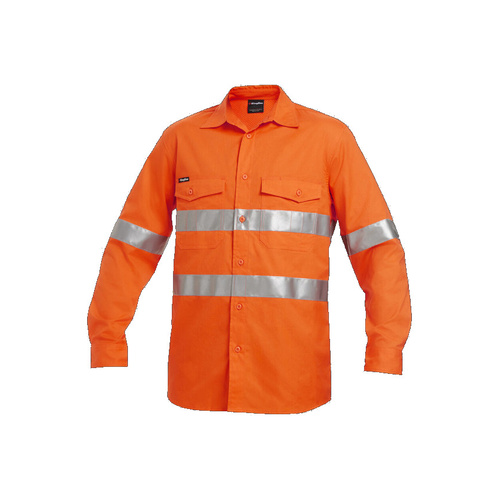 WORKWEAR, SAFETY & CORPORATE CLOTHING SPECIALISTS - Workcool - Workcool 2 Hi-Vis Reflective Shirt L/S