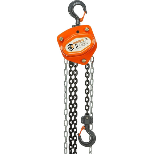 WORKWEAR, SAFETY & CORPORATE CLOTHING SPECIALISTS Chain Block Commercial 1 Tonne Capacity 3m Long