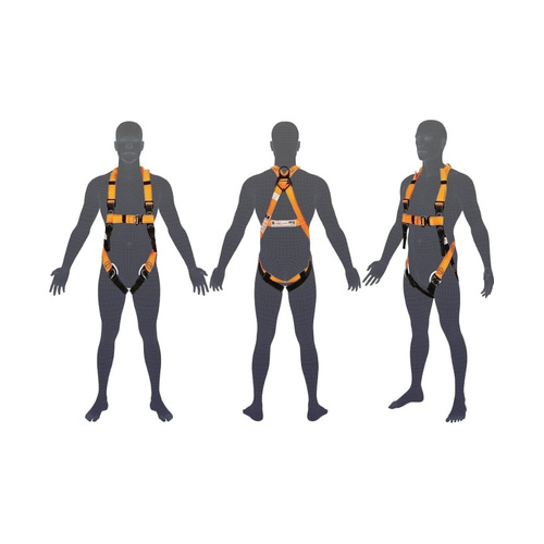 WORKWEAR, SAFETY & CORPORATE CLOTHING SPECIALISTS Essential Harness with Quick Release Buckle- Maxi (XL-2XL)