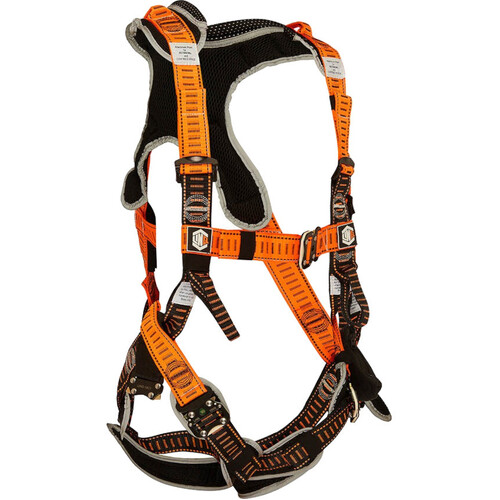 WORKWEAR, SAFETY & CORPORATE CLOTHING SPECIALISTS Elite Riggers Harness - Standard (M - L) cw Harness Bag (NBHAR)