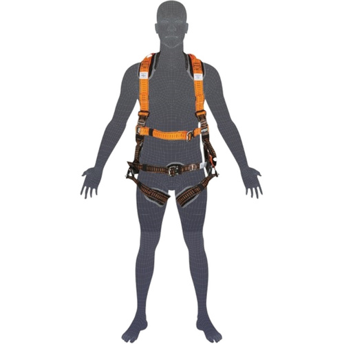 WORKWEAR, SAFETY & CORPORATE CLOTHING SPECIALISTS - Elite Multi-Purpose Harness - Maxi (XL-2XL) cw Harness Bag (NBHAR)