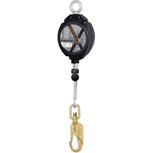 WORKWEAR, SAFETY & CORPORATE CLOTHING SPECIALISTS - Self Retracting 7M Wire Rope LOQ-BLOQ