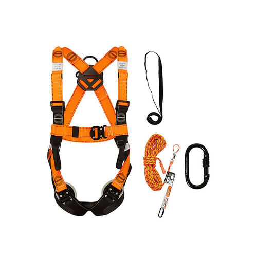 WORKWEAR, SAFETY & CORPORATE CLOTHING SPECIALISTS Essential QR Basic Roofers Harness Kit