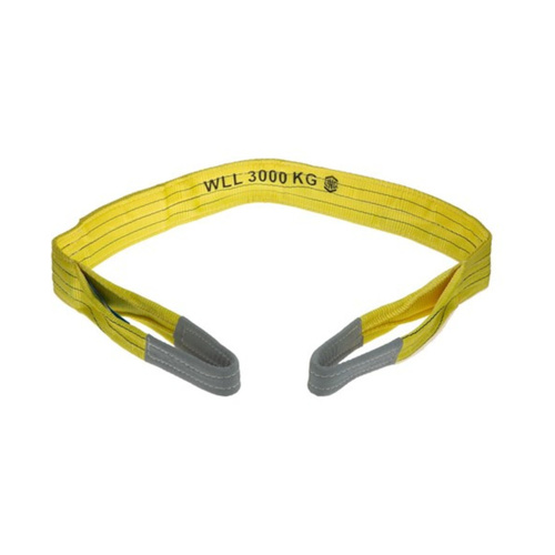 WORKWEAR, SAFETY & CORPORATE CLOTHING SPECIALISTS - Sling Flat 8:1 WLL Polyester 3T 3.0m