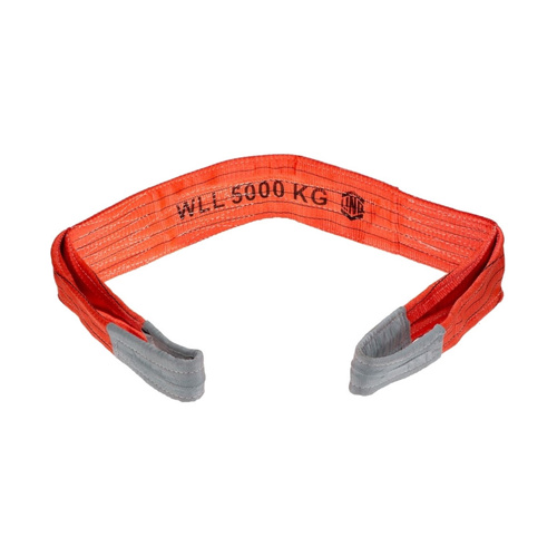 WORKWEAR, SAFETY & CORPORATE CLOTHING SPECIALISTS Sling Flat 8:1 WLL Polyester 5T 4.0m