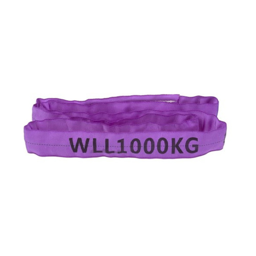 WORKWEAR, SAFETY & CORPORATE CLOTHING SPECIALISTS - Sling Round 7:1 WLL Polyester 1T 5.0m