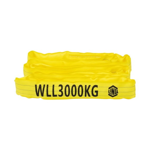 WORKWEAR, SAFETY & CORPORATE CLOTHING SPECIALISTS - Sling Round 7:1 WLL Polyester 3T 6.0m