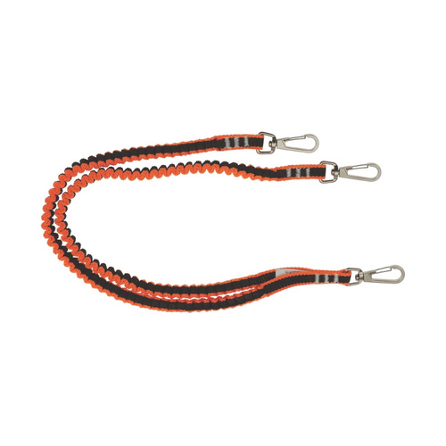 WORKWEAR, SAFETY & CORPORATE CLOTHING SPECIALISTS Twin Tail Tool Lanyard With 3 X Swivel Snap Hooks