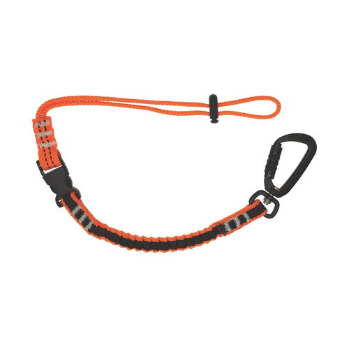 WORKWEAR, SAFETY & CORPORATE CLOTHING SPECIALISTS Tool Lanyard With Double Action Karabiner & Detachable Tool Strap