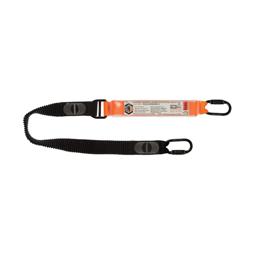 WORKWEAR, SAFETY & CORPORATE CLOTHING SPECIALISTS - Elite Single Leg Elasticated Lanyard  with Hardware KD X2