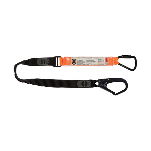 WORKWEAR, SAFETY & CORPORATE CLOTHING SPECIALISTS Elite Single Leg Elasticated Lanyard with Hardware KT & SD