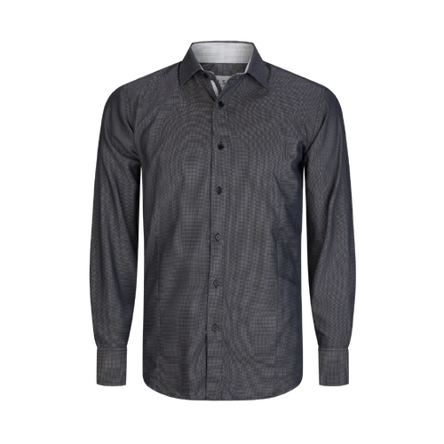 WORKWEAR, SAFETY & CORPORATE CLOTHING SPECIALISTS Mens Long sleeve euro fit shirt with contrast inner collar & cuff