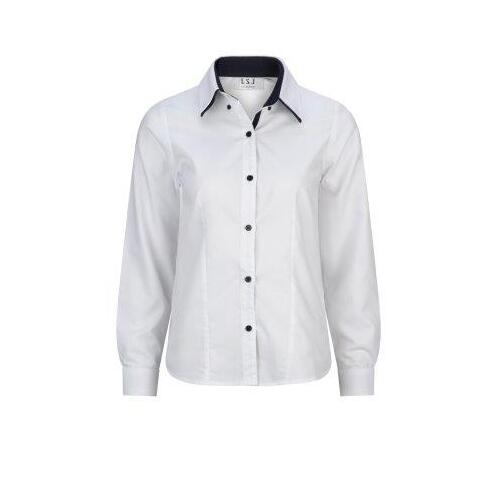 WORKWEAR, SAFETY & CORPORATE CLOTHING SPECIALISTS Long sleeve Classic fit shirt with contrast collar & cuff