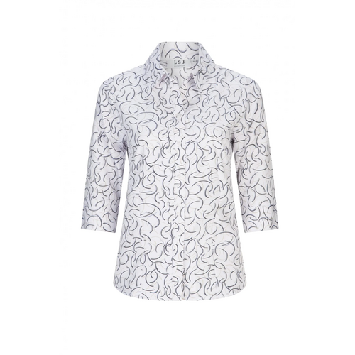 WORKWEAR, SAFETY & CORPORATE CLOTHING SPECIALISTS - Ladies Shirt - 3/4 sleeve semi fitted shirt
