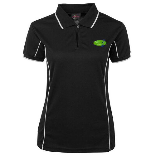 WORKWEAR, SAFETY & CORPORATE CLOTHING SPECIALISTS - PODIUM LADIES PIPING POLO