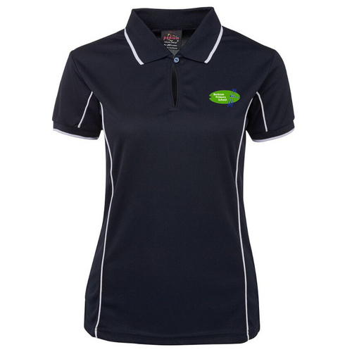 WORKWEAR, SAFETY & CORPORATE CLOTHING SPECIALISTS PODIUM LADIES PIPING POLO