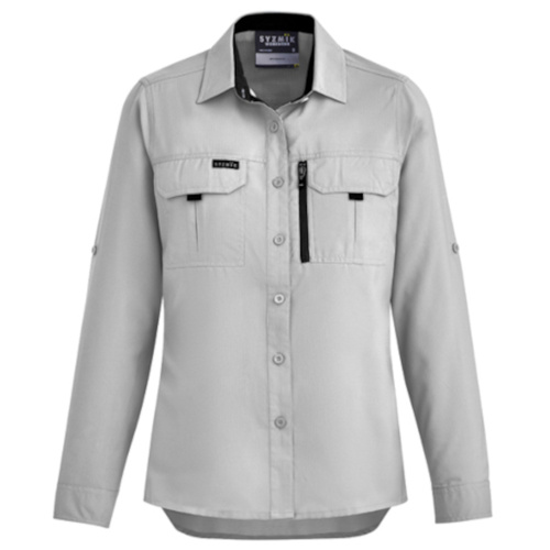 WORKWEAR, SAFETY & CORPORATE CLOTHING SPECIALISTS Womens Outdoor L/S Shirt