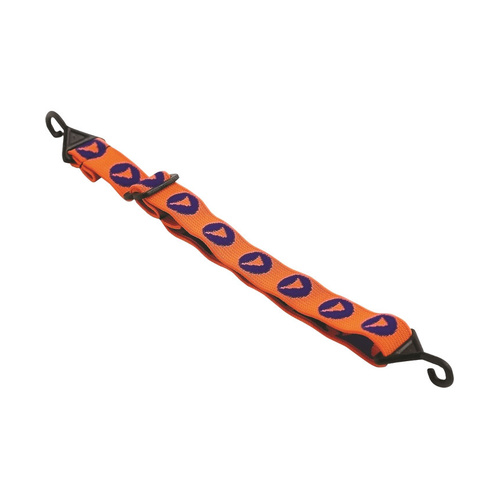 WORKWEAR, SAFETY & CORPORATE CLOTHING SPECIALISTS - Hard Hat Chin Strap Orange/Blue