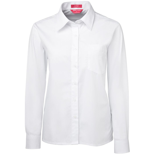 WORKWEAR, SAFETY & CORPORATE CLOTHING SPECIALISTS JB's LADIES L/S ORIGINAL POPLIN SHIRT