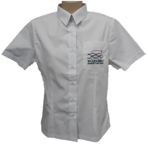 WORKWEAR, SAFETY & CORPORATE CLOTHING SPECIALISTS Warnbro CHS Senior Shirt, Ladies Sizes