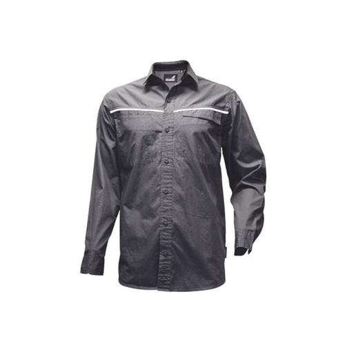 WORKWEAR, SAFETY & CORPORATE CLOTHING SPECIALISTS - Shirt Mack MKALS0001 Plain LS Ripstop Mens