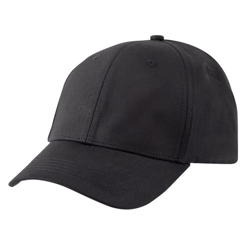 WORKWEAR, SAFETY & CORPORATE CLOTHING SPECIALISTS MACK Plain FITTED Polyestet CURVED 6 Panel Cap X-  Pand