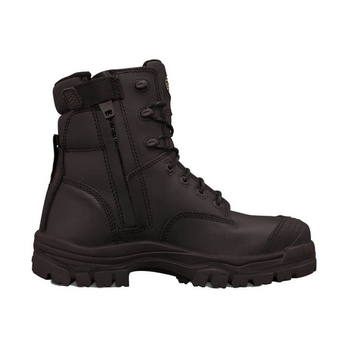 WORKWEAR, SAFETY & CORPORATE CLOTHING SPECIALISTS AT 45 - 150mm Zip Side Lace Up Boot - 45-645Z