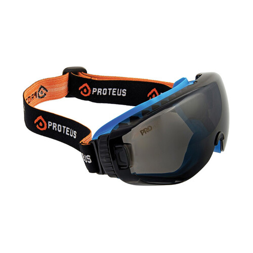 WORKWEAR, SAFETY & CORPORATE CLOTHING SPECIALISTS PROTEUS G1 SAFETY GOGGLES SMOKE LENS