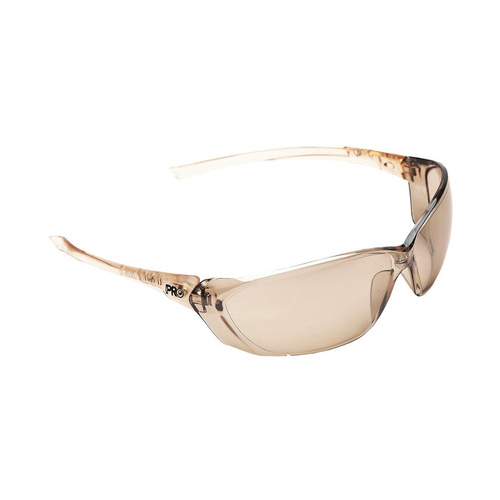 WORKWEAR, SAFETY & CORPORATE CLOTHING SPECIALISTS - Richter Safety Glasses Light Brown Mirror Lens