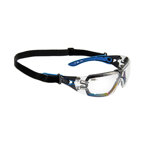 WORKWEAR, SAFETY & CORPORATE CLOTHING SPECIALISTS PROTEUS 5 SAFETY GLASSES CLEAR LENS SPEC AND GASKET COMBO